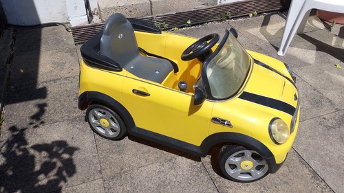 Mini cooper yellow - cooper, children's
