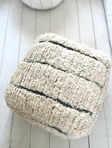 Vintage moroccan floor - vintage, pouf
