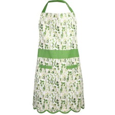 100% Cotton Apron Botanical