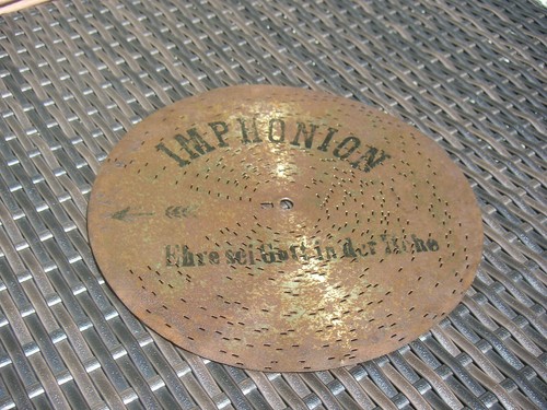Imphonion symphonion plate - symphonion,
