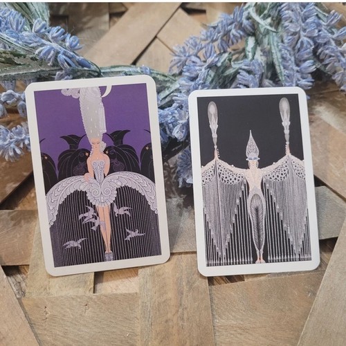 Pair vintage art deco playing - vintage,