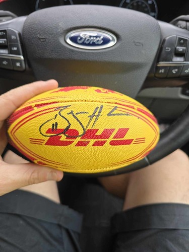 Signed mini rugby - mini, ball