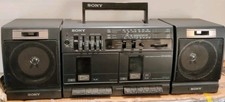 Sony CFS-W350L Portable Radio Casette Boombox Detachable Speakers