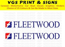 FLEETWOOD CARAVAN MOTORHOME