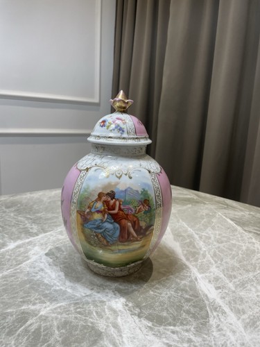 Dresden hand painted porcelain - hand,