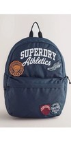 Superdry blue badge backpack - blue,