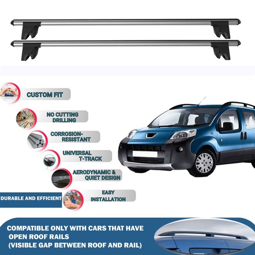 Car roof bars cross - cross, for