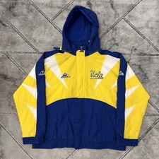 Vintage 90s Apex One UCLA Bruins Football Varsity Bomber Jacket - LARGE Mens USA