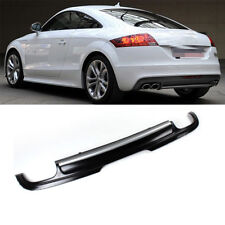 Black Rear Bumper Diffuser Lip Fit for Audi TT 8J MK2 Non-USA Version 2008-2010