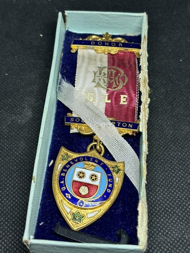 Masonic medal enamel - medal,