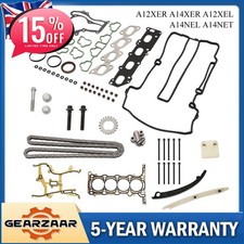 HEAD GASKET SET BOLT TIMING CHAIN KIT FITS VAUXHALL CORSA 1.2 1.4 A12XER A14XER