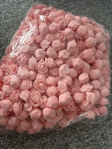 Artificial pink peach foam - pink/peach,