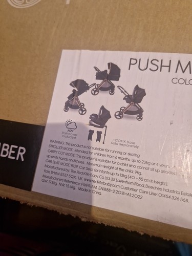 Red kite push - kite, one