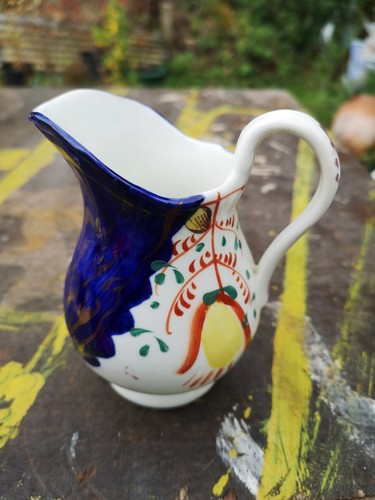 Gaudy welsh jug victorian - gaudy, jug.