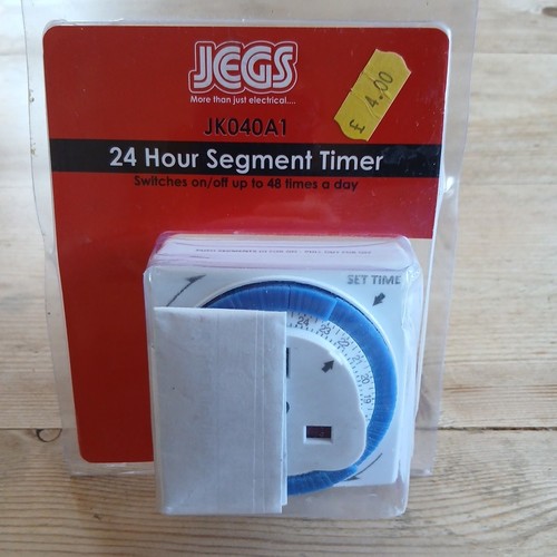 Hour segment timer switch - 24-hour,