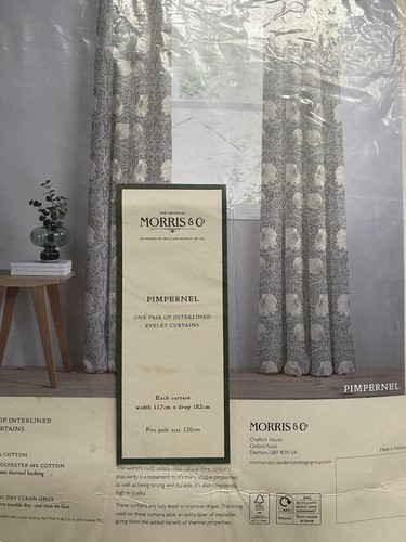 Morris pimpernel curtains - @,