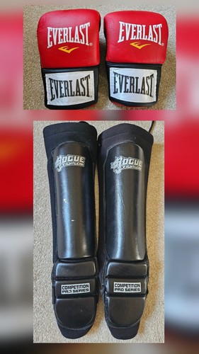Rogue mma shin guards large - shin,