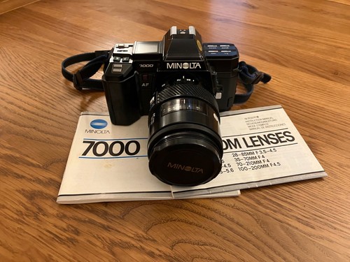 Minolta 7000 camera - minolta, af