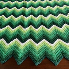 78”x41” AFGHAN CHEVRON
