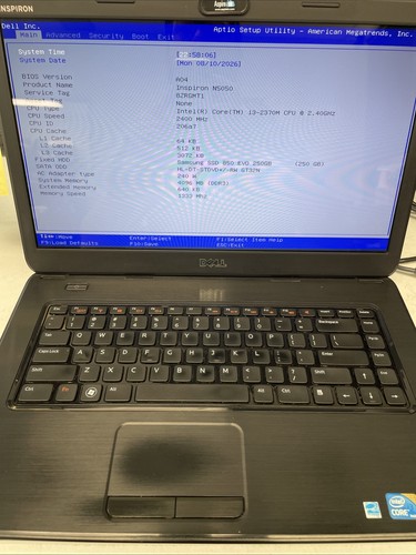 Dell inspiron n5050 - dell,