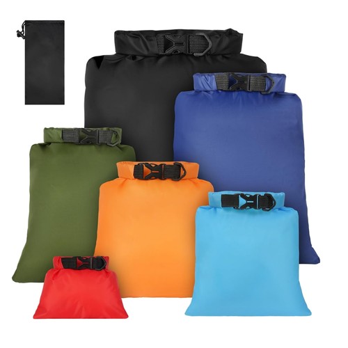 Waterproof dry bag - set, 6pcs