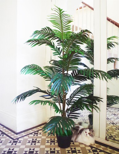 Artificial palm tree - tree, realistic