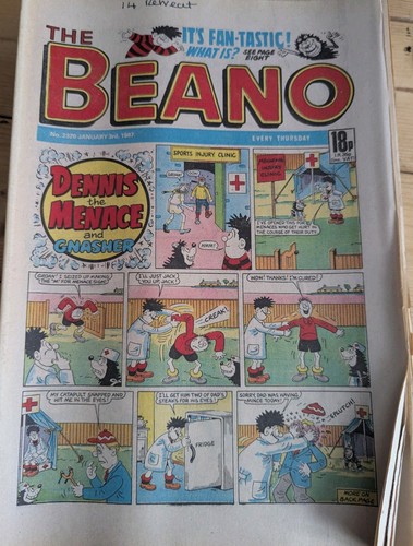Beano comics 1987 - beano,