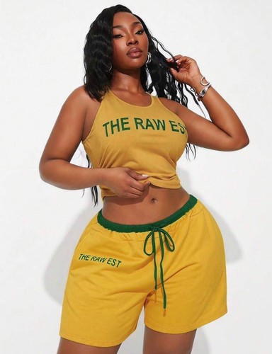 Women pcs summer grunge gym - summer,