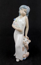 Casades Girl & Dog Porcelain
