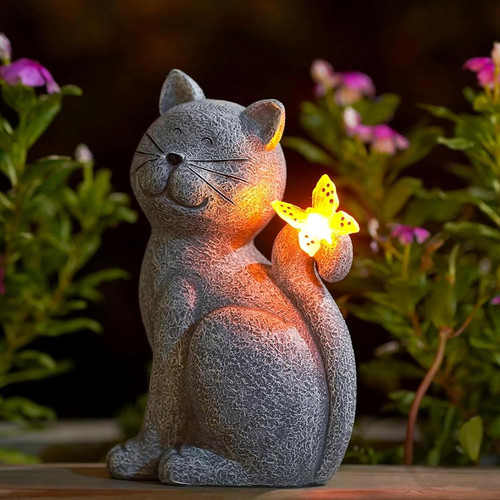 Cat outdoor statues for - outdoor,