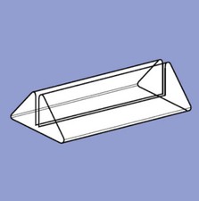 150mm Clear Acrylic Menu Card Holder (6097)