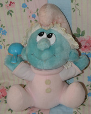 Vintage Peyo Smurf 1984 Soft