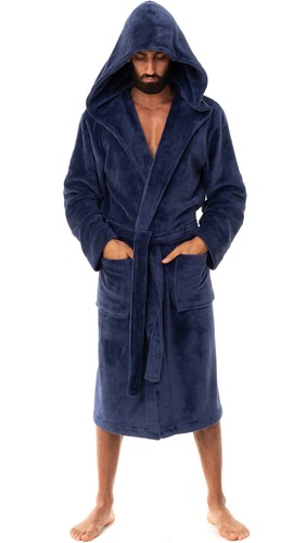 Men warm hooded - hooded, fleece