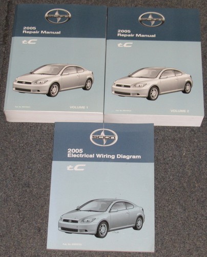 2005 toyota scion service - tc,