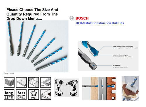 Bosch multi purpose - multi, hex-9