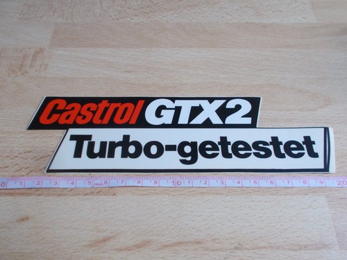 Sticker castrol gtx2 - castrol,