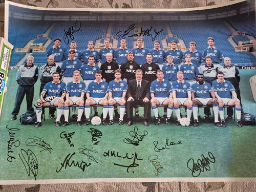 Everton 1995 cup - cup, winning