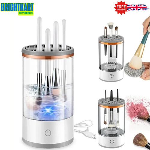 Electric makeup brush cleaner - brush,