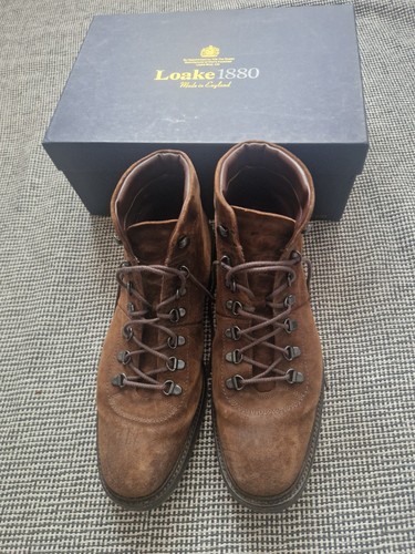 Loake hiker suede - loake, brown