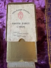 aleister crowley thoth tarot deck