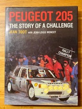 Rally Book - Peugeot 205 The Story of a Challenge - super rallying book 