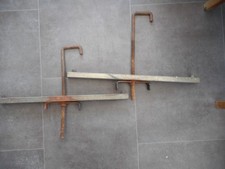 Roof rack ladder clamps used