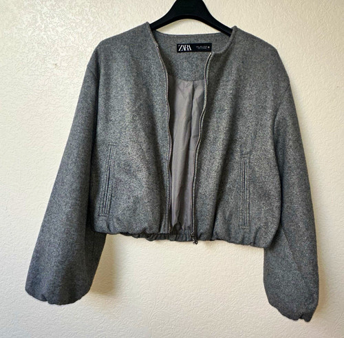 Zara women grey - grey, cropped