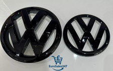 Volkswagen Golf MK6 (2008-2012) Full Set Replacement Badges Emblems Gloss Black