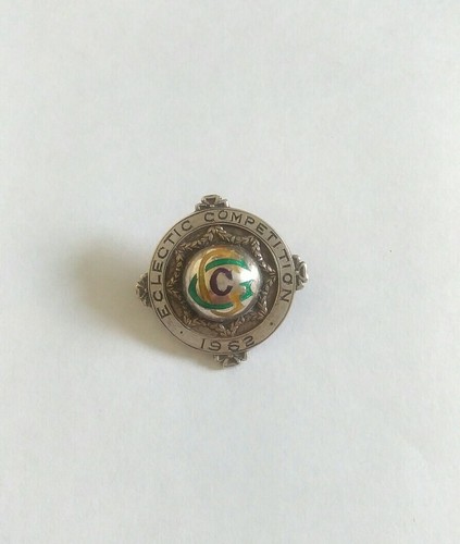 Silver badge eclectic - silver,