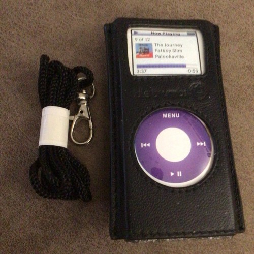 Protective black leather case - protective,