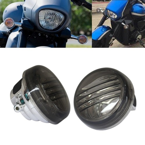 2pcs turn signal - turn, smoke