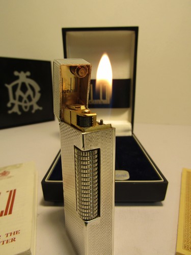 Dunhill solid silver rollagas - silver,