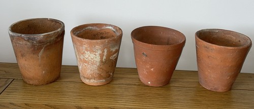 Vintage hand thrown terracotta - vintage,