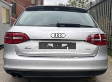 Audi A4 B8 2008 - 2015  Complete Rear Bumper in Silver LX7W